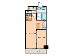 プレジオ本町の物件間取画像